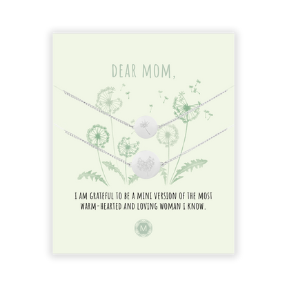 DEAR MOM (DANDELION) 2x BRACCIALE