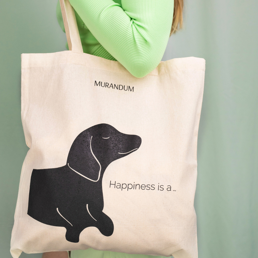Juta Shopper - Happiness is a wagging tail